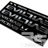 EVIL 'RISING SUN' FRAME DECAL KIT