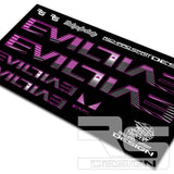 EVIL 'RISING SUN' FRAME DECAL KIT