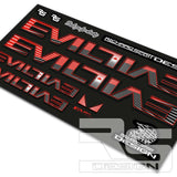 EVIL 'RISING SUN' FRAME DECAL KIT