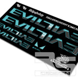 EVIL 'RISING SUN' FRAME DECAL KIT
