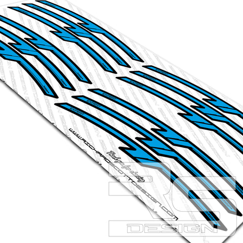 ALEX RIMS EXPERT WHEEL RIM DECAL KIT