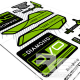 DVO DIAMOND BOOST ONE DECALS
