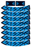 LIGHT BICYCLE RIM DECALS