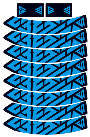 LIGHT BICYCLE RIM DECALS