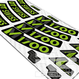 2018 DT SWISS M1700 SPLINE 27.5 DECAL KIT