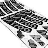 2018 DT SWISS M1700 SPLINE 27.5 DECAL KIT