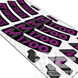2018 DT SWISS M1700 SPLINE 27.5 DECAL KIT