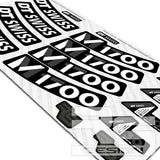 2018 DT SWISS M1700 SPLINE 27.5 DECAL KIT