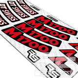 2018 DT SWISS M1700 SPLINE 27.5 DECAL KIT