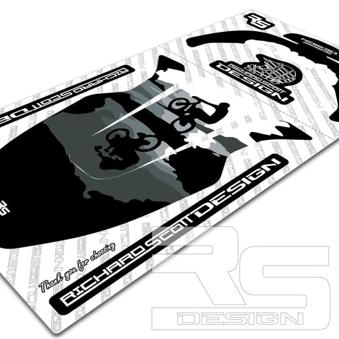 'THE MANUAL' SYNCROS FORK FENDER DECAL