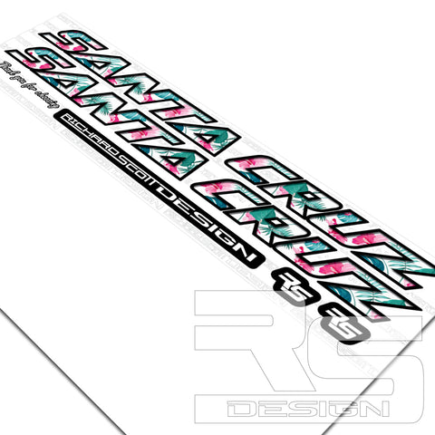 SANTA CRUZ 'ALOHA' DECAL KIT