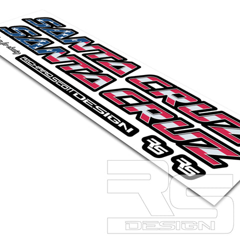 SANTA CRUZ USA DECAL KIT