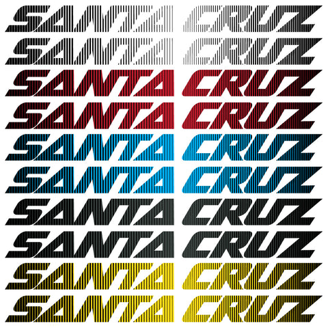 SANTA CRUZ PINNED DECALS