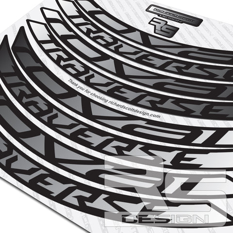 ROVAL TRAVERSE DECALS