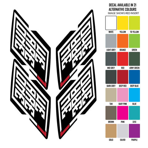 WE ARE ONE DECALS