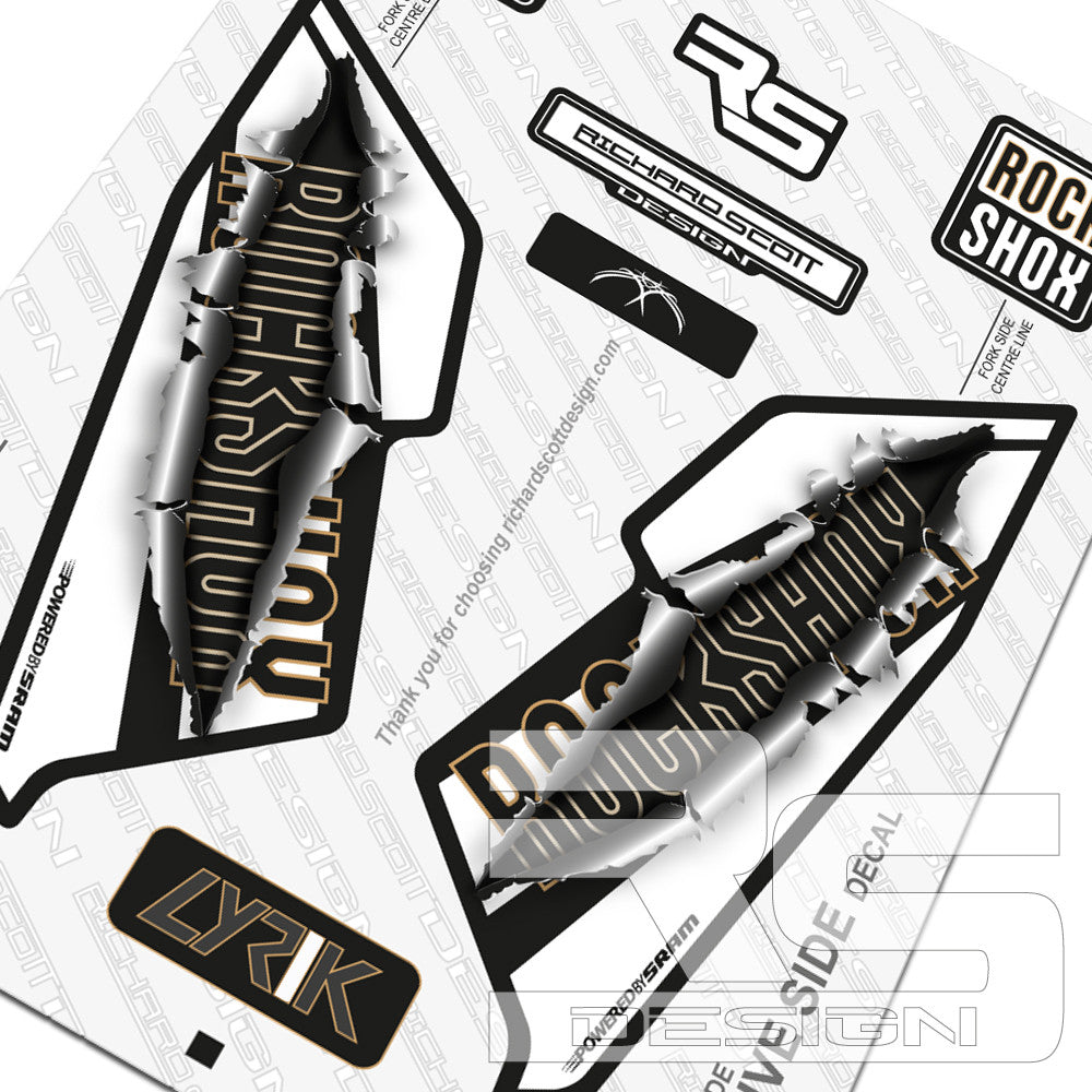 RS LYRIK RIPPER STYLE DECAL KIT – Richard Scott Design