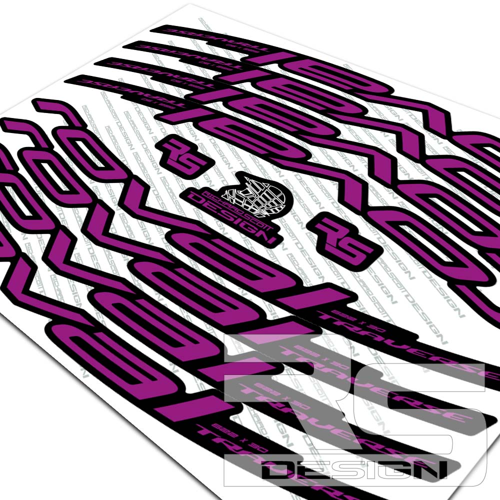 '20/'21 ROVAL TRAVERSE 29 RIM DECAL KIT – Richard Scott Design