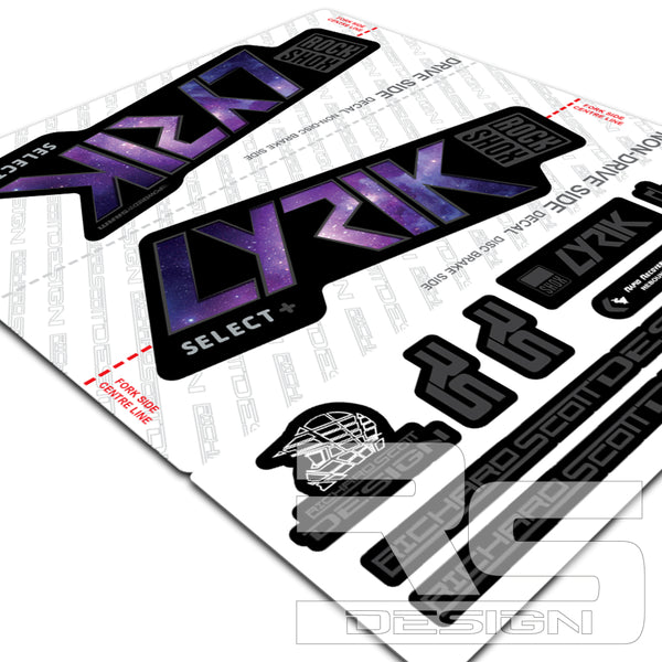 2019 rockshox lyrik shop decals