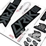 RS LYRIK 'ONE' DECAL KIT