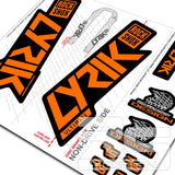 RS LYRIK 'ONE' DECAL KIT