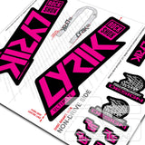 RS LYRIK 'ONE' DECAL KIT