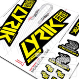 RS LYRIK 'ONE' DECAL KIT