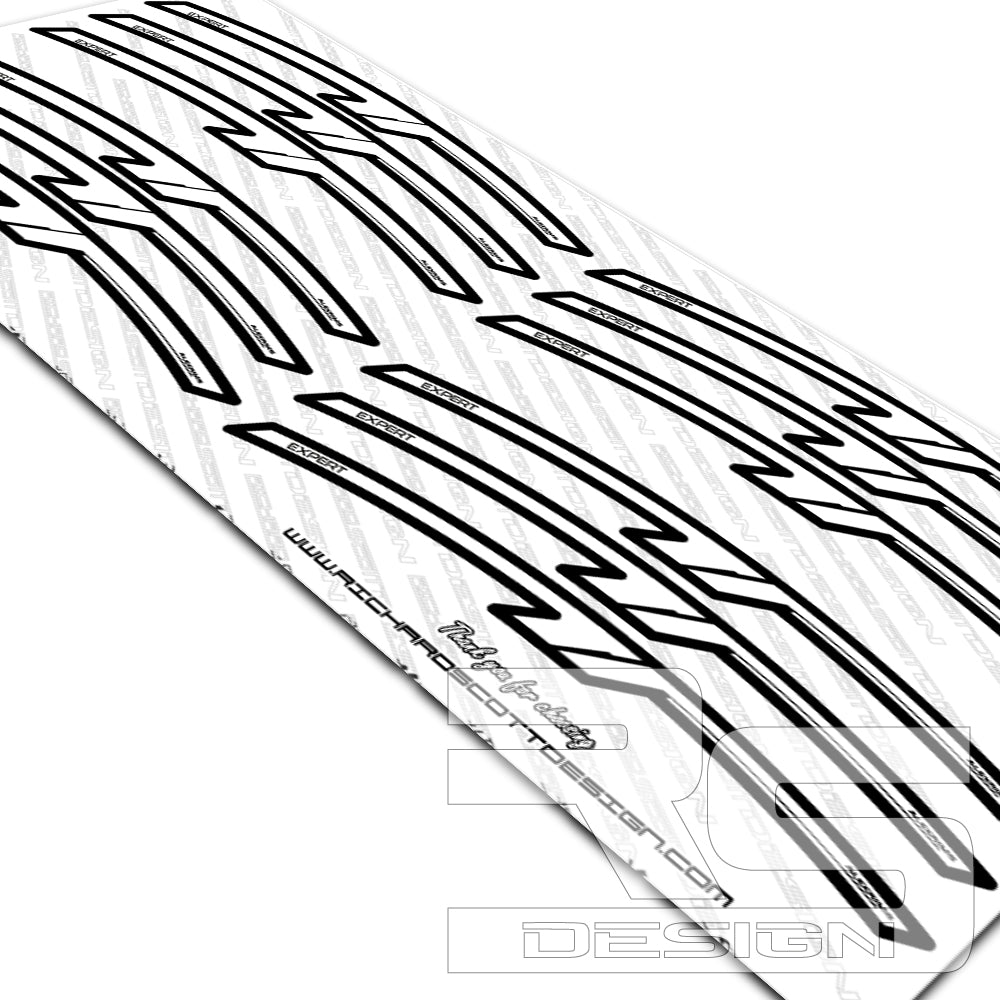 ALEX RIMS EXPERT WHEEL RIM DECAL KIT – Richard Scott Design