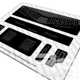 ROCKSHOX MONARCH DEBONAIR STYLE DECAL KIT