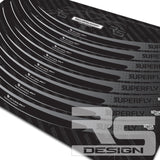 RS SUPERFLY RIM DECAL KIT